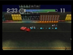 Sauvons des gens en camion mais défoncons ceux qui nous gênent dans notre mission, drôle de philosophie... C'est Power Rangers sur Nintendo 64 (Power Rangers Lightspeed Rescue)