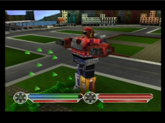 Go go Power Rangers ! Activez le Thunder Megazord et sauvez la ville moche est carrée sur Nintendo 64 ! (Power Rangers Lightspeed Rescue)