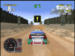 Un saut en approche ! (Rally Challenge 2000)