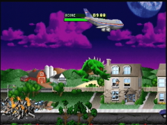 On peut donner des coups de pied (Rampage World Tour)