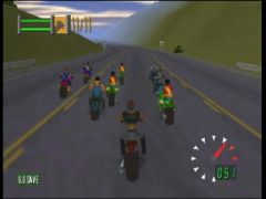 Il y a aussi des bikeuses. (Road Rash 64)