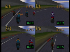 De la castagne à moto à 4 en même temps dans le jeu Road Rash 64 sur Nintendo 64 ! (Road Rash 64)