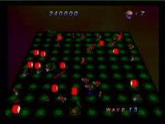 It begins to be tough (Robotron 64)