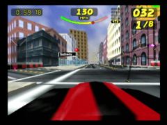 La vue intérieure (Rush 2: Extreme Racing)