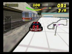 Dans le métro (Rush 2: Extreme Racing)