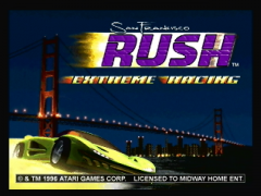 Ecran titre (San Francisco Rush)