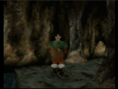 Apparition spectrale dans le jeu Shadowgate 64 ; Trial of the four Towers - Del en poussera un petit cri de surprise ! (Shadowgate 64: Trial of the Four Towers)