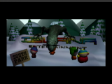 Intro dans le ton de South Park où la mascotte d'Iguana croque Kenny !