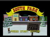 Ecran Titre du jeu South Park sur Nintendo 64