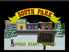 Ecran Titre du jeu South Park sur Nintendo 64 (South Park)