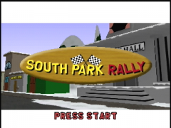 Ecran titre (South Park Rally)