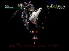 Boss mission 1 (Star Soldier: Vanishing Earth)