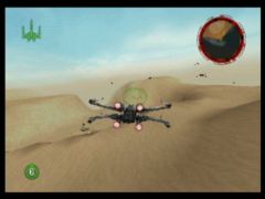 X Wing à Tatooine. (Star Wars: Rogue Squadron)