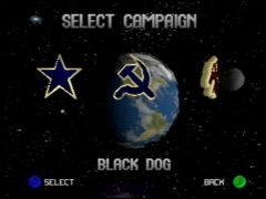 Plusieurs modes de jeu sont disponibles (Battlezone: Rise of the Black Dogs)