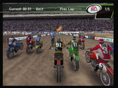 Le départ est tendu (Supercross 2000)