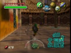 Dans le village. (The Legend Of Zelda: Majora's Mask)