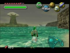 La plage. (The Legend Of Zelda: Majora's Mask)