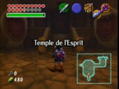 Le temple de l'esprit. (The Legend Of Zelda: Ocarina Of Time)