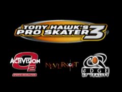 Ecran titre (Tony Hawk's Pro Skater 3)
