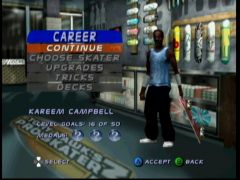 Selection skater (Tony Hawk's Pro Skater 3)