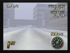 The fog is heavy (Top Gear Rally)