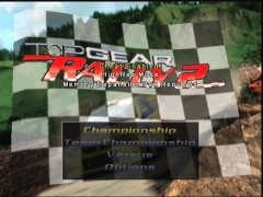 Le mode haute résolution s'active avec un code (Top Gear Rally 2)