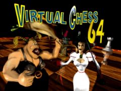 Ecran Titre du jeu Virtual Chess 64 (Virtual Chess 64)