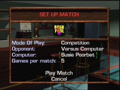 On peut jouer à deux (Virtual Pool 64)