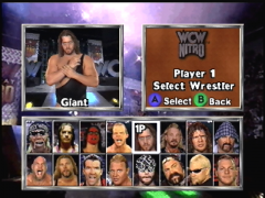 Choix du catcheur (WCW Nitro)