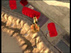 Le camion Sideswipe. Détruisez les bâtiments à l'aide de vos deux béliers rétractables! (Blast Corps)