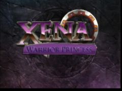 Ecran titre du jeu Xena Warrior Princess - the talisman of fate sur Nintendo 64 (Xena: Warrior Princess: The Talisman of Fate)