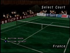 Choix du terrain (All Star Tennis 99)