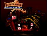 Ecran de sélection du niveau sur la page 2 dans la version japonaise du jeu Yoshi's Story sur Nintendo 64