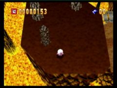 Le début du niveau (Bomberman 64)