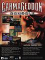 American advertisement for the Nintendo 64 and Game Boy Color versions of Carmageddon. 