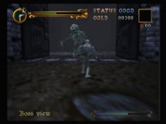 Un squelette géant vous attaque (Castlevania: Legacy of Darkness)