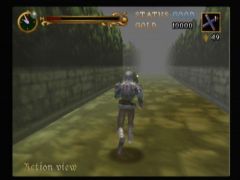 Une allée dans le jardin (Castlevania: Legacy of Darkness)