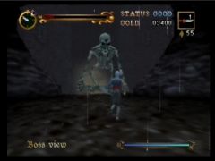 Encore un squelette géant à dégommer (Castlevania: Legacy of Darkness)