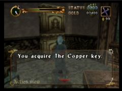 Vous avez trouvé la clé de cuivre (Castlevania: Legacy of Darkness)