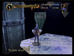 Phase de sauts sur blocs de glace (Castlevania: Legacy of Darkness)