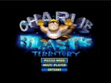 Ecran titre du jeu Charlie Blast's Territory sur Nintendo 64, adapté de The Bombing Islands sur Playstation