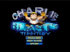 Ecran titre du jeu Charlie Blast's Territory sur Nintendo 64, adapté de The Bombing Islands sur Playstation (Charlie Blast's Territory)