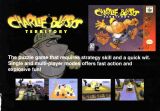 Publicité pour le jeu Charlie Blast's Territory, the puzzle game that requires strategy skill and quick wit !