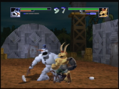 Le combat commence  (ClayFighter 63 1/3)