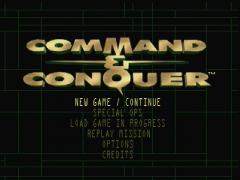 Ecran titre (Command & Conquer)