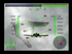 Le boss se cache dans les nuages (Aero Fighters Assault)