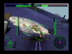 Les graphismes sont vraiment vides (Aero Fighters Assault)