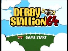 Title Screen (Derby Stallion 64)