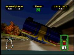 Sur le toit (Destruction Derby 64)