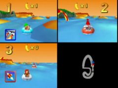 Mode multijoueurs (Diddy Kong Racing)